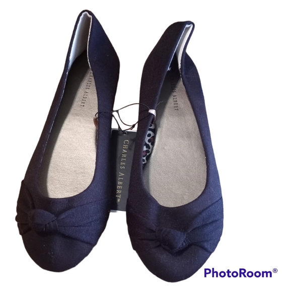 NWT Charles Albert black womens shoes size 11M. - Picture 2 of 10